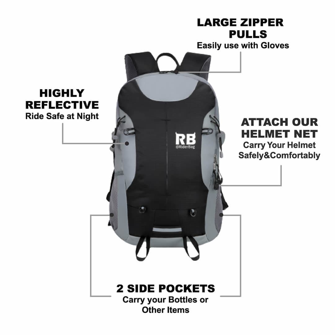 motorcycle backpack, bike backpack, rider bag