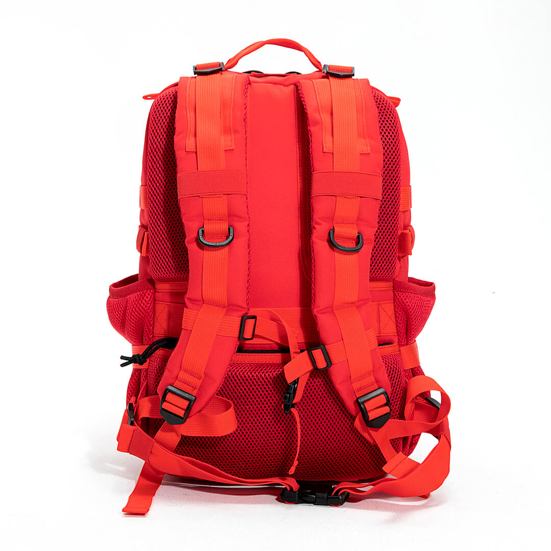 best hiking backpack, red backpack, riderbag