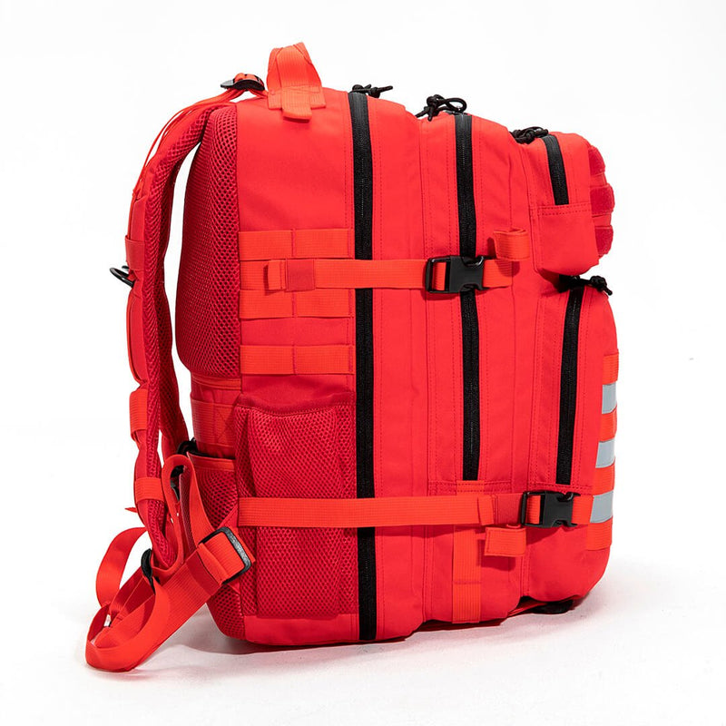 Load image into Gallery viewer, Riderbag Xtreme 45L Tactical Backpack - Red - Tactical Backpack | Riderbag Reflective Bike Commuter & Motorcycle Backpacks