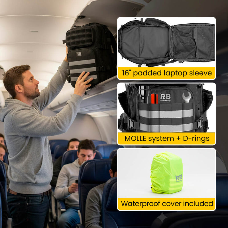 Load image into Gallery viewer, travel tactical backpack, waterproof tactical bag