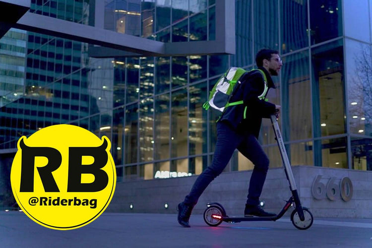 Are Electric Scooters Dangerous? What We Know So Far. - Riderbag Reflective Bike Commuter & Motorcycle Backpacks
