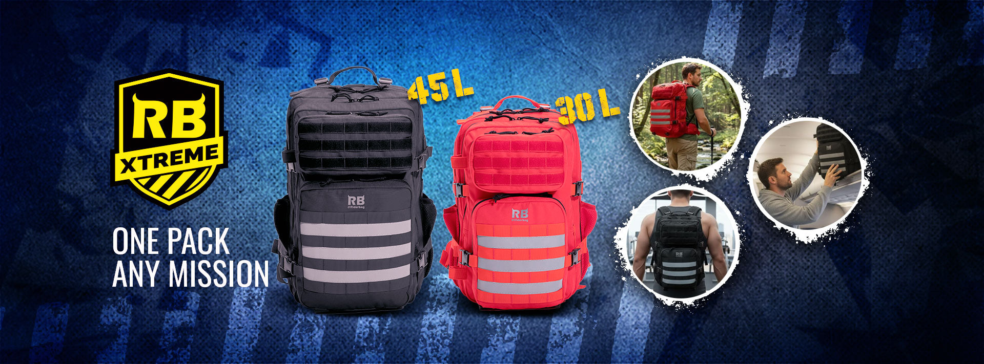 Riderbag Desktop Banner
