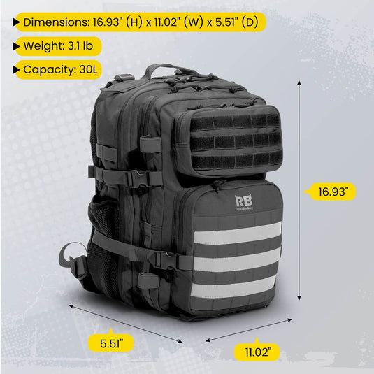 Riderbag military tactical -backpack for men