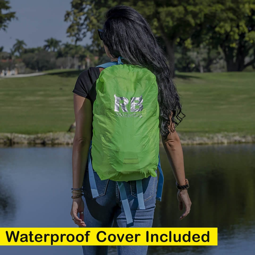 high visibility waterproof backpack cover rider bag