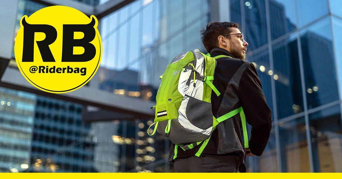 Reflective Backpack, Commuter, and Motorcycle Backpack | Riderbag