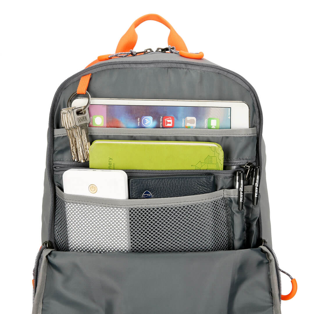 Backback Orange High Visibility Orange Reflective Commuter Bike Backpack |Riderbag Ref ...