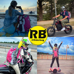 pink backpack, backpack for women, motorcycle backpack, bike backpack, travel backpack