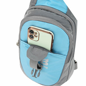 teal sling bag, small travel bag