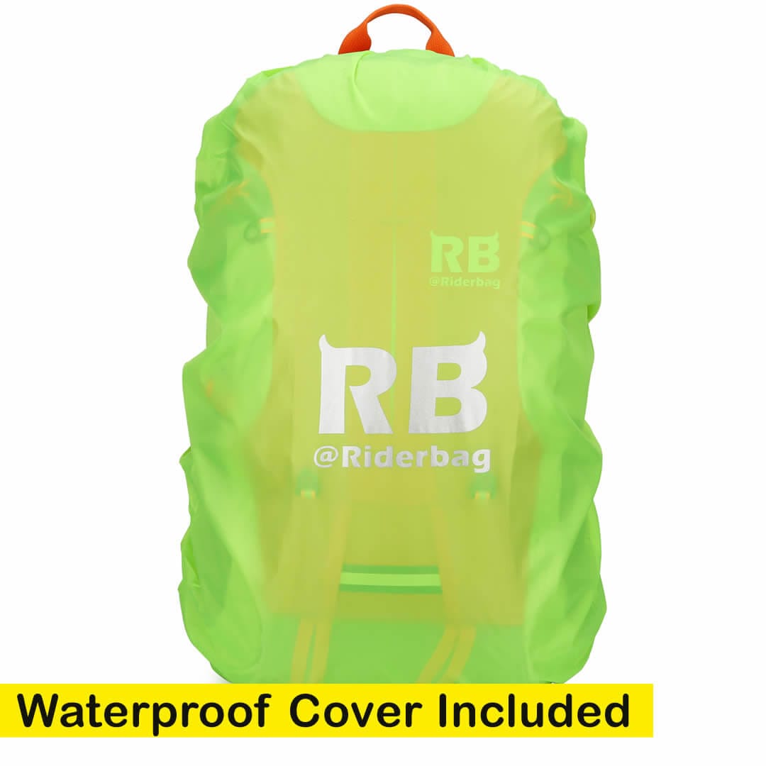 waterproof backpack cover for orange backpack