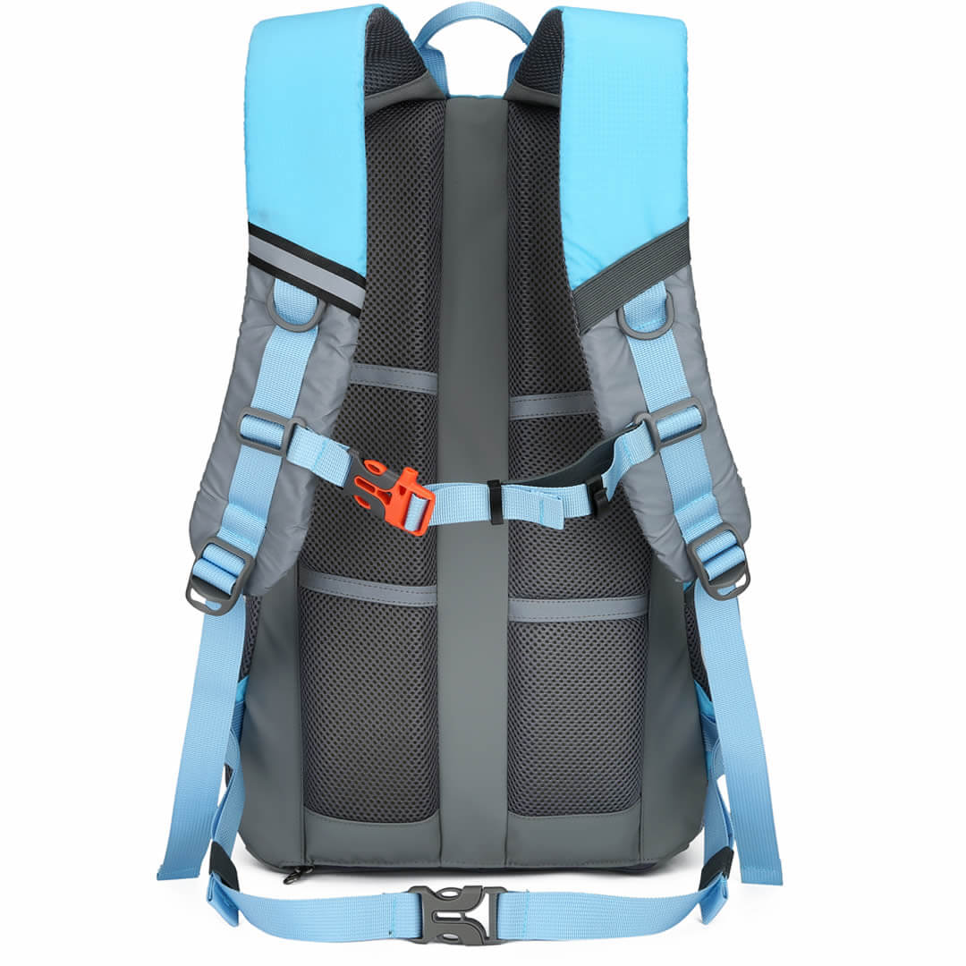 best bike commuter backpack, blue backpack, riderbag