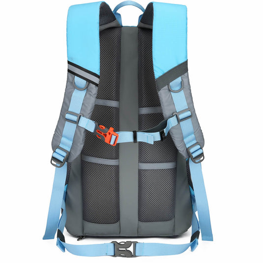 best laptop backpack for bike commuting High Visibility Blue Reflective Commuter Bike Backpack |Riderbag Reflektor35