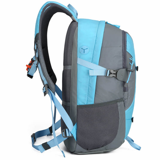 best laptop backpack for biking High Visibility Blue Reflective Commuter Bike Backpack |Riderbag Reflektor35